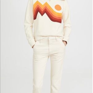 Mother denim shaker prep fray jeans. Perfect for all seasons. Hits at the ankle.